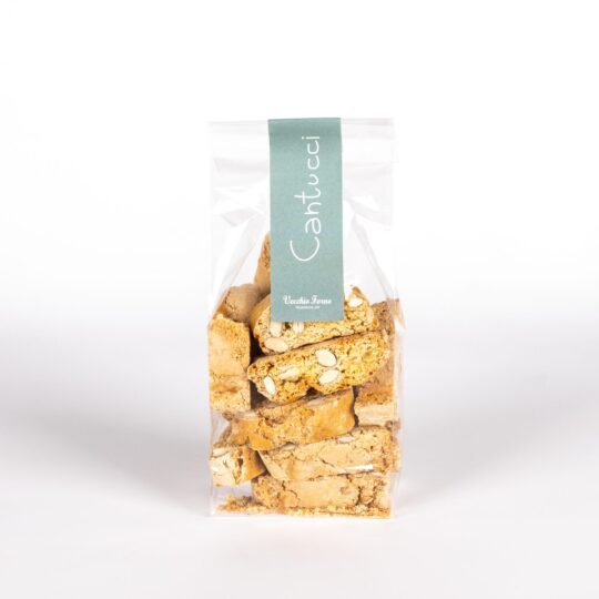 Cantucci del Vecchio Forno Pellizzari, confezionato