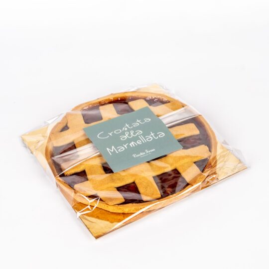 Crostata alla fragola del Vecchio Forno Pellizzari, confezionato